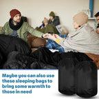 VitalCozy 24 Pcs Sleeping Bags for Adults Bulk Lightweight Waterproof Backpacking Camping Sleeping Bag with Compression Sack, Portable Compact for Winter Hiking Outdoor Camping Essential