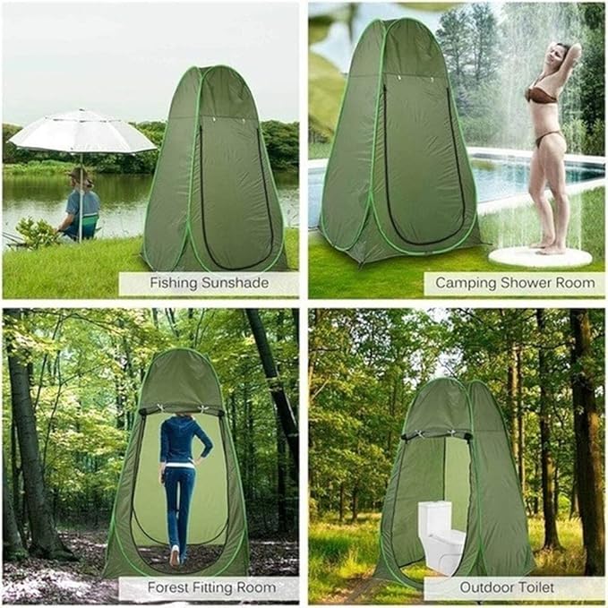 Camping Tent,Shower Tent, Portable Privacy Shower Tent Beach Fishing Shower Outdoor Changing Room Dressing Tent with Carrying Bag