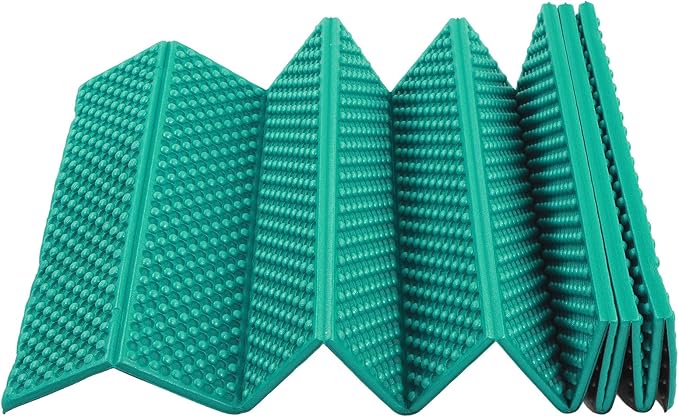 Double Egg Crate Sleeping Pad Egg Crate Sleeping PadSponge Sleep Mat, Foldable Thickened Foam Sleep Mat Camping Sleeping Padfor Outdoor Camping 186x57CMFoam Pads