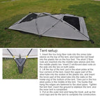 Outdoor Tents Sun Shelter 6-10 Persons Tents for Camping,2 Bedroom Family Tent Cabin Tent, Outdoor Picnic Tent,Waterproof, Portable with Carry Bag