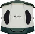 Acacia Camping Tent, Pop Up Camping Tent with 8 Windows and Footprint, Waterproof Windproof Easy Setup Hub Tent for Family Camping, Hiking and Glamping