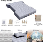 Customized for Ram Truck Bed Mattress 6.4Ft, Self-Inflating Portable Pickup Air Mattress, Ram Truck Camping Mattress with Cordless Air Pump, Ram 1500 2500 3500 Accessories 2025-2018