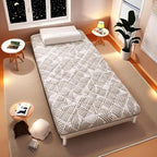 Single Double Floor Mattress, Soft Futon Portable Roll Up Folding Sleeping Pad for Home Camping Sofa Dormitory Multiple Sizes.