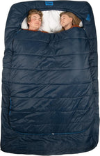 Kelty Tru.Comfort Doublewide 20 Degree Sleeping Bag – Two Person Synthetic Camping Sleeping Bag for Couples & Family Camping