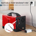 8KW Diesel Heater 12V/24V/110V All in One,diesel heater 12v Come with APP Control, Remote Control and LCD Display,Air Diesel Parking Space Heater for RV Truck Boat Car Home Tent Bus