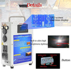 200W Outdoor Emergency Generator, Household Manual Generators,Portable Hand Crank Generator,110v /220v DC12V USB 5V Small Power Supply,for Emergency,Camping,Power Outages 81AH/500W