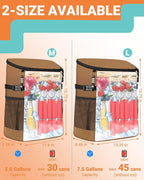 Soft Cooler Backpack 30 Cans/45 Cans, Backpack Coolers Insulated Leak Proof Thermal Lunch Backpack for Men Work Small Cooler Bag Beach Travel Picnic Drink Beverage Beer