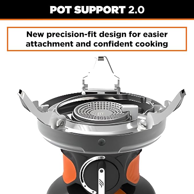 Jetboil Pot Support 2.0 with Foldable Arms for 2025 Jetboil Camp Stove Models, New for 2025