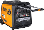 Pulsar 9500 Watt Tri Fuel Portable Inverter Generator, Remote Electric Start, CO Sensor, Parallel Capable, Super Quiet, Use for RV, Camping, Outdoor & Home, Gasoline, Propane, Natural Gas, NED95TiSRCO