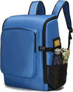 Camping Backpack First Aid, Utility Pouch Emergency Survival Kit Outdoor Backpack Bag for Home Car Hunting Workplace Camping Travel(Peacock Blue)