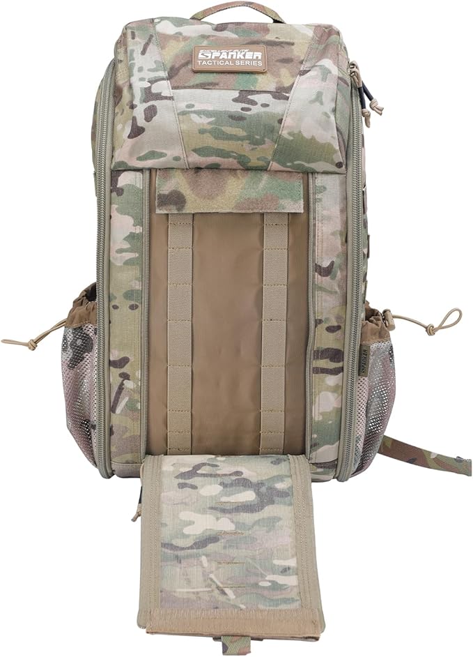 EXCELLENT ELITE SPANKER Medical Backpack Tactical Knapsack Outdoor Rucksack Camping Survival First Aid Backpack(Multicam)