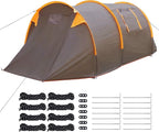 Generic Oxford 2-Person Backpacking Tent Windproof 4 Season Tent Rainproof Waterproof Tent for Camping Hiking Cycling
