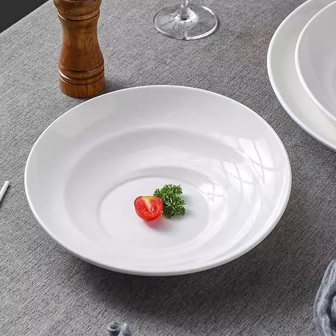 Camping Plates Dish Plate Tableware Hotel Commercial Creative Cold Dish Plate Stir-Fry Plate Ceramic Salad Bowl Fruit Bowl Decorative Plate