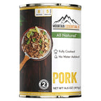 MOUNTAIN ESSENTIALS Canned Pork 14.5 oz – Fully Cooked, Ready to Eat – Pantry Staple Meat for Everyday Meals, Premium Emergency Survival, Bulk Food Storage, Camping, Hiking & Quick Meals – 5-Year Shelf Life – Made in USA – Gluten Free, No Carbs Pack of 1