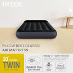 INTEX Dura-Beam Standard Pillow Rest Air Mattress: Fiber-Tech