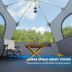 CAMEL CROWN Tents for Camping 4/6 Person Tent Waterproof Easy Setup Backpacking Tents