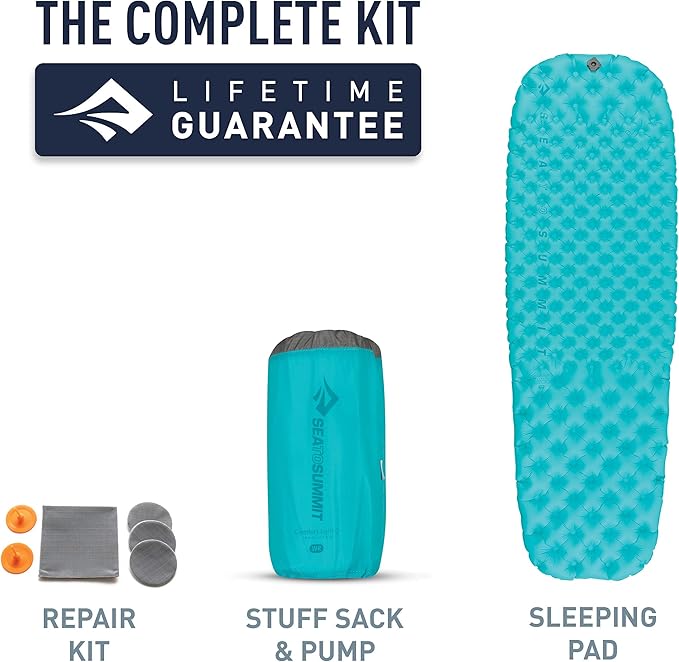 Sea to Summit Comfort Light Insulated Sleeping Pad for Backpacking and Camping, Regular (66 x 21.5 x 2.5 inches)