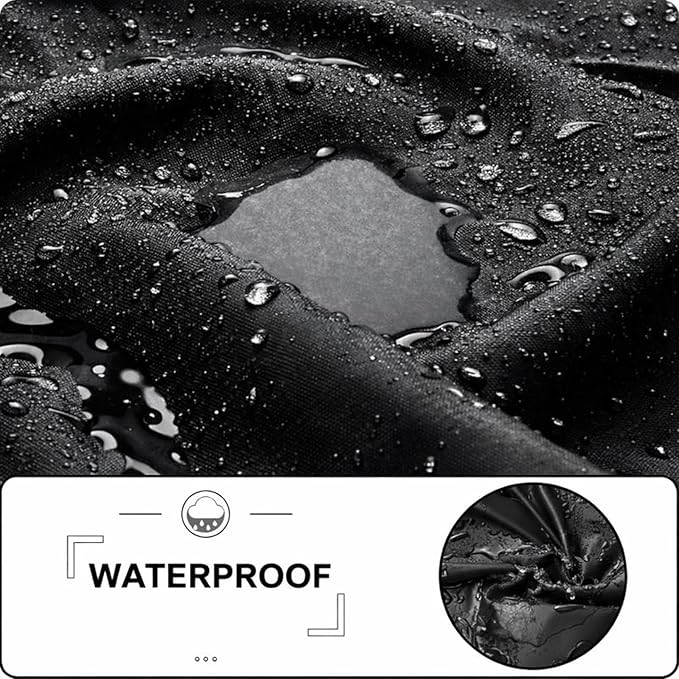 Grill Cover for Camp Chef 24 Pellet Grills, SmokePro DLX, Woodwind 24, DLX 24, SmokePro 24, PG24MZG, PG24SG, PG24, PG24LS, PG24S, PG24SE, Waterproof 600D Anti-Fade Full Length Smoker Cover