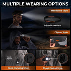 KastKing FieldLite Fishing Tool Set, Camping Gear Set, Multi-Function Outdoor Kit, 5-Mode LED Headlamp, 7.5" Fishing Pliers, 7" Razor-Sharp Knife, 7" Filet Knife, 5-in-1 Tactical Bracelet
