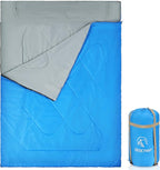 REDCAMP Ultra Lightweight Sleeping Bag for Backpacking, Hiking, Comfort for Adults Warm Weather, with Compression Sack