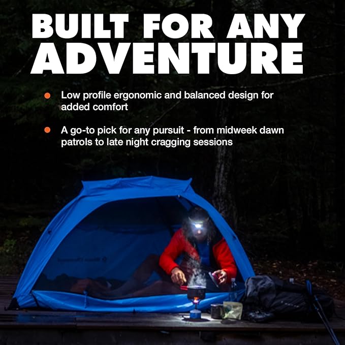 BLACK DIAMOND Spot 400 Headlamp | 400 Lumens Brightness, Dimmable | Waterproof & Durable | 3X AAA Battery Operated (Included) | Azul