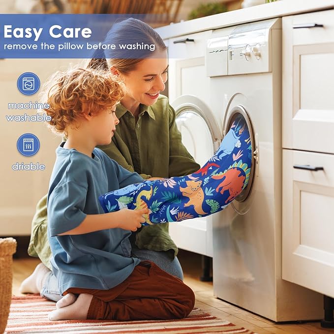 Kids Nap Mat Portable Slumber Bags with Removable Pillow and Blanket for Girls Boys, Lightweight Extra Large Sleeping Bag for Preschool Camping Daycare