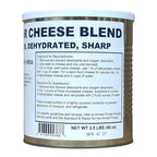 Military Surplus Dehydrated Powdered Cheddar Cheese Blend #10 Can – Makes Over 9 lbs of Sharp Cheddar – Long-Term Storage – Emergency Survival Food – 25+ Year Shelf Life – Made in USA – Ready to Use Pack of 1