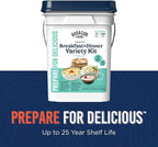 Augason Farms Breakfast and Dinner Variety Pail Emergency Food Supply Everyday