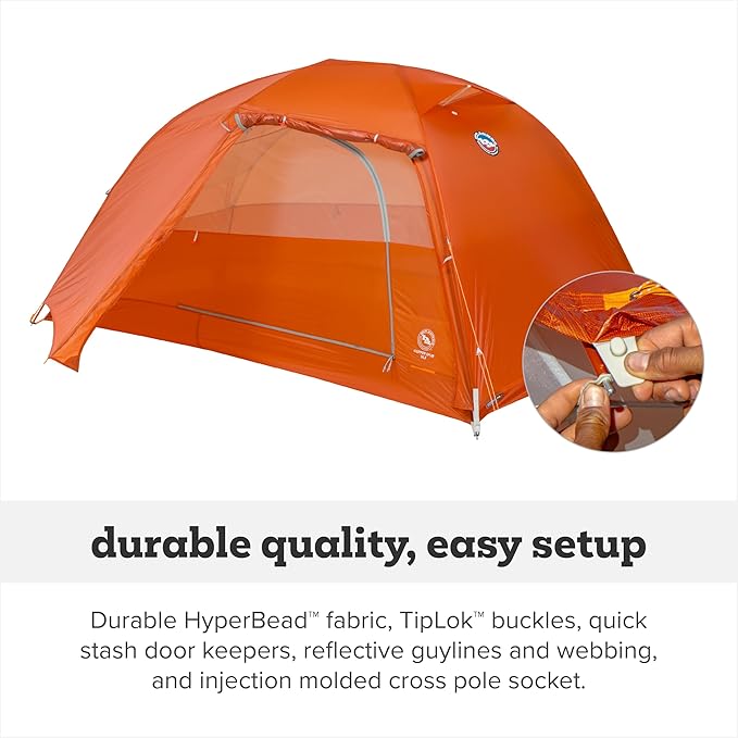 Big Agnes Copper Spur UL - Backpacking Tent for Camping, 3 Season, Ultralight, Waterproof, Anodized Poles