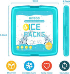 MIYCOO Ice Packs for Lunch Boxes & Lunch Bag - Quick Freeze Ice Pack Space Saving Freezer Packs - Reusable Slim Original Cool Pack - Cooler Accessories for Beach, Camping and Fishing