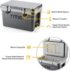 RTIC Ultra-Light 32 Quart Hard Cooler Insulated Portable Ice Chest Box for Drink, Beverage, Beach, Camping, Picnic, Fishing, Boat, Barbecue, 30% Lighter Than Rotomolded Coolers