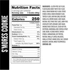 OMEALS S’Mores Cookie Good to Go Meals - Self Heating Emergency Food Supplies, Fully Cooked Backpacking Meals and Camp Food with Extended Shelf Life - USA - 6 Pack