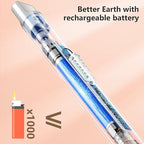 REIDEA Candle Lighter Electronic Arc Windproof Flameless USB Rechargeable Lighter with Safe Button for Home Kitchen, S4, Champagne Gold