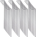 28 Pack Tent Stakes 6.5" Heavy Duty Metal Pegs for Outdoor Christmas Decorations Yard Ground Garden Camping Canopy Gardening Accessories