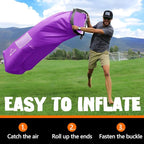 AlphaBeing Inflatable Lounger Beach Chair Accessories, Air Sofa Hammock Inflatable Couch for Camping Backyard Lakeside with Compression Sacks, Ideal Outdoor Gifts for Adults