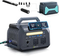 IEETek P800 Portable Power Station,512Wh LiFePO4 Battery,800W(1600W Peak)AC Outlet Power Bank,1 Hour Fast Charging Lithium Solar charger Generator,Home Use,Emergency Backup,RVs,camping essentials gear