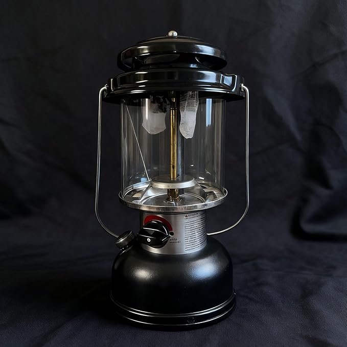 20-Pack String Tie Lantern Mantles with 2 Pcs Lantern Globe Replacement Glass, Glass Globe Compatible with Coleman Fueled Lanterns, Replacement Suitable for Outdoor Camping Lantern