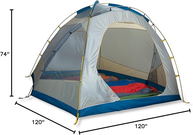 Mountainsmith Conifer 5+ Person 3 Season Tent, Olympic Blue