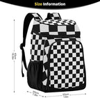 Tropical Pineapples Fruits Cooler Backpack Insulated Leak Proof Beach Cooler Bag Soft Lunch Picnic Hiking Camping Backpack Cooler