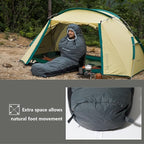 BISINNA Mummy Sleeping Bag for Adults 14-41℉ Cold Weather 3-4 Season Camping Sleeping Bags with Compression Sack for Backpacking Hiking Traveling