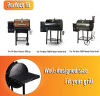 GRISUN Grill Table Shelf for Pit Boss 700/1000/1150/500 Series Pellet Grills, Heavy Duty Steel Multifunction Grill Accessories for Pit Boss 700FB Pellet Grill, Not Fit for Pitboss Classic Onyx