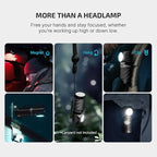 OLIGHT Perun 3 Mini Headlamp 920 Lumens LED Head Flashlight,Rechargeable Headlight with Red Light Option,Perfect for Working, Hiking, Camping and Climbing(Neutral White (4000K~5000K), Black)