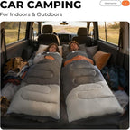 Sleeping Bag for Adults Warm Weather, Compact Lightweight Backpacking Sleeping Bag with Compression Sack, Camping Essentials Gear for Hiking Travel Climbing Outdoor & Indoor Use