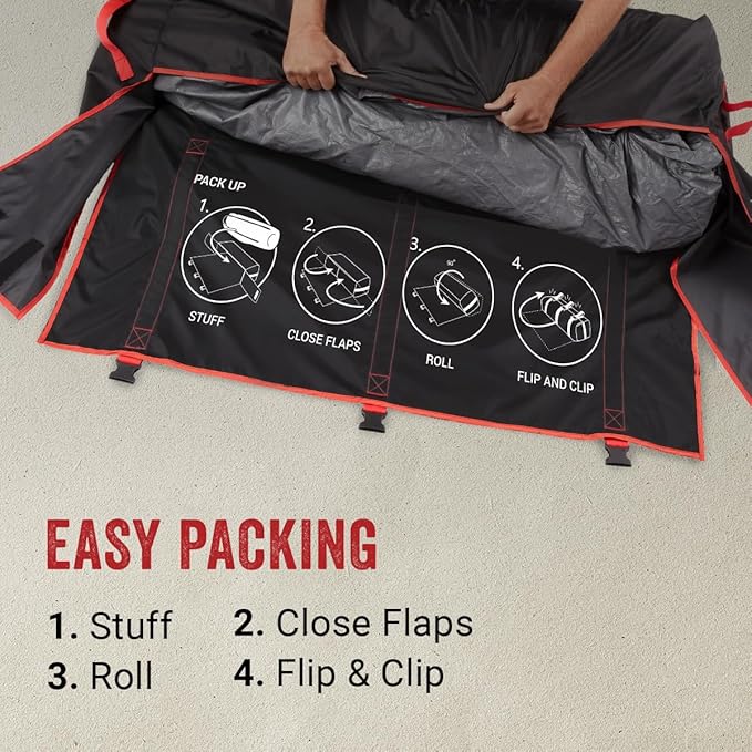 Coleman Skylodge Instant Tent with Rainfly, 4/6/8 Person Family Tent Sets Up in a Minute, Includes Pre-Attached Poles & Carry Bag, Made of PFAS-Free Materials