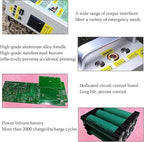 Camping Crank Generator w/Outlets Hand Powered Generator Portable for Emergency Electric Camping Outdoor Home Use Lightweight Manual Generator