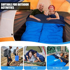 Camping Sleeping Bags for Adults Kids Waterproof Lightweight Sleeping Bag for Cold Weather or Warm Backpacking Hiking Mountaineering Indoor Outdoor Use