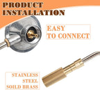 9924-5251 Regulator Assembly Replacement Parts for Coleman 9924 9924-A00 9924-A50 9924-700 2000000851 2000000958 Gas Grills, Pressure Regulator for Coleman 9924 Series Portable Grill Accessories