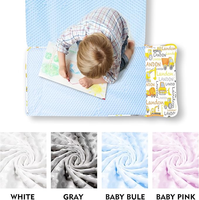 Personalized Toddler Nap Mat for Preschool, Custom Name Kids Sleeping Bag for Daycare, Kindergarten Roll Up Sleeping Mat with Removable Pillow and Soft Blanket, Fun Themes for Boys & Girls