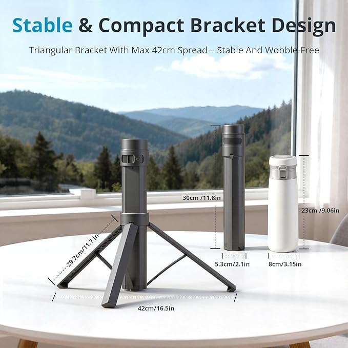 Starlink Mini Battery Pack– 164.25Wh/45,000mAh Power Bank Up to 6-Hour Runtime, All-in-One Battery & Tripod Stand, Stable Output for Outdoor Camping & Remote Work, IP67 Waterproof