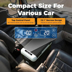 Setpower PT30 12V Refrigerator Dual Zone 32 Quart Car Refrigerator 12V Portable Fridge Electric Cooler for Vehicles SUV Van RV Truck Car Camping Road Travel